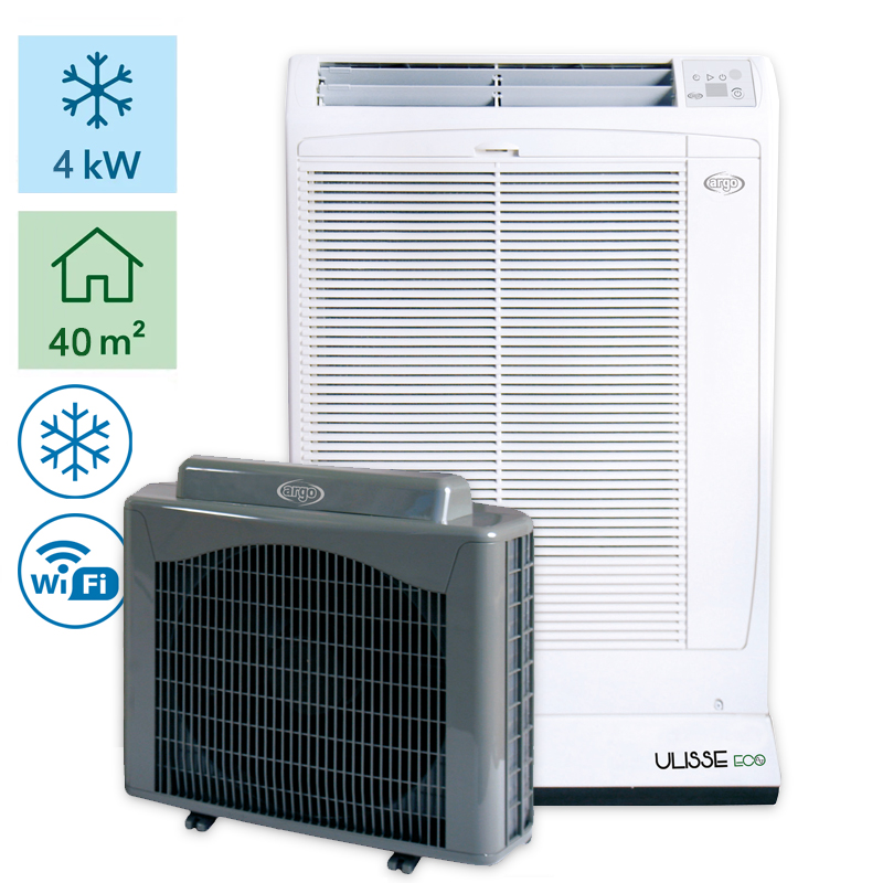 Argo Ulisse 13DCI mobiles Splitklimagerät / R32 - mit WIFI