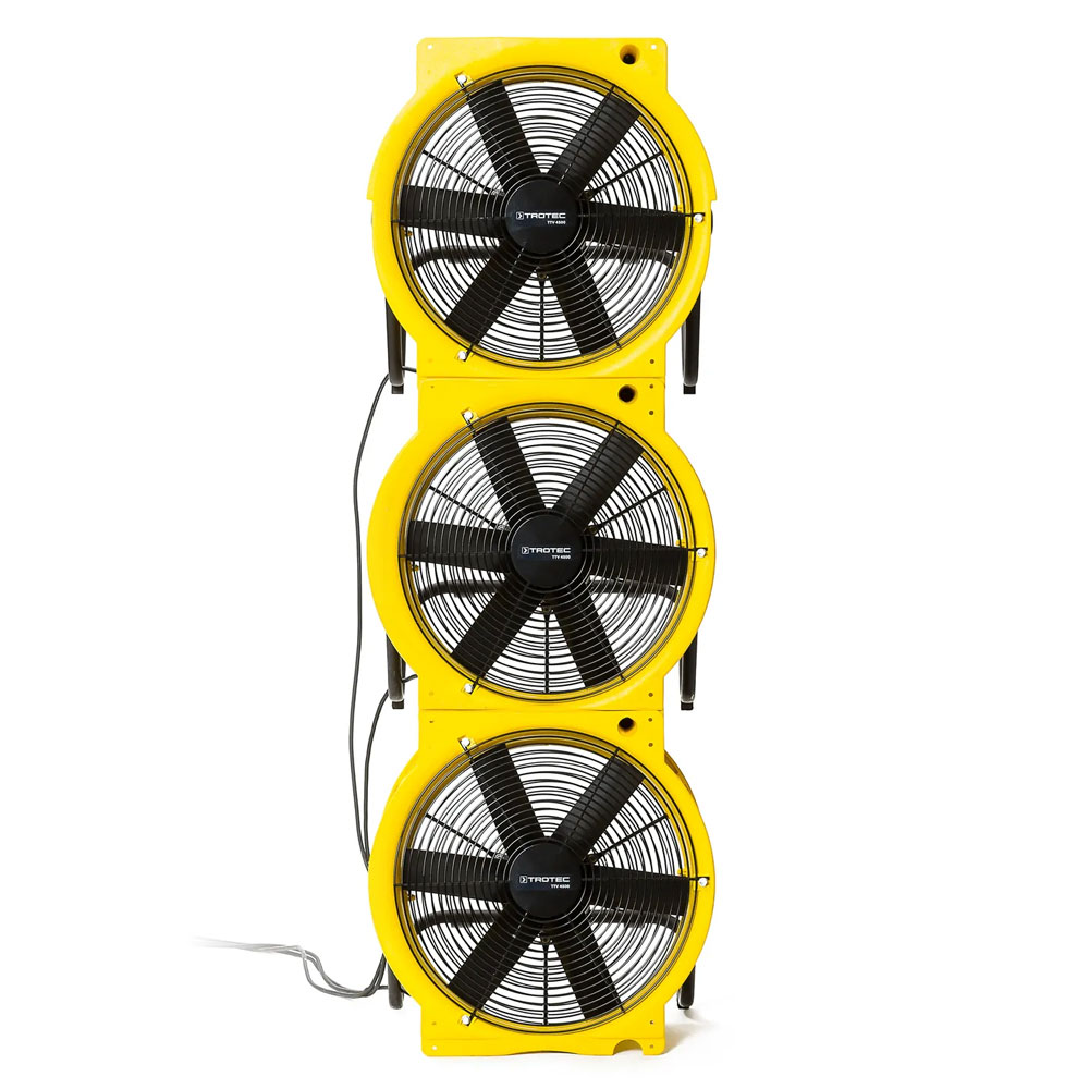 Gelbe Ventilatoren stapelbar TTV4500 Trotec
