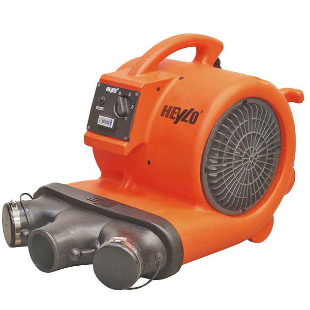 Heylo Radialventilator TD 2400 mit Schlauchverteiler