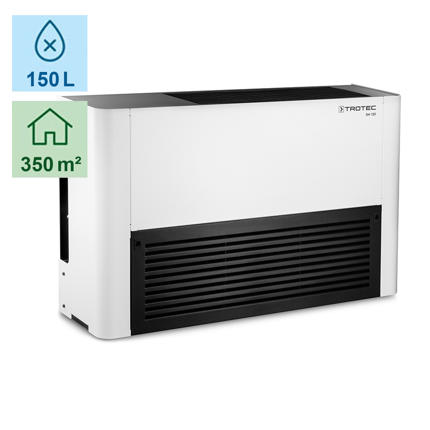 Luftentfeuchter an die Wand Trotec-DH120