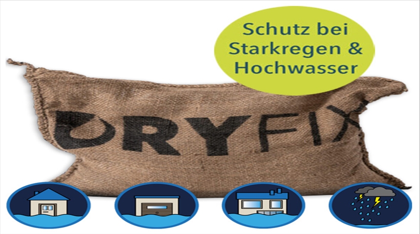 Dryfix Jutes&#228;cke mit Granulat
