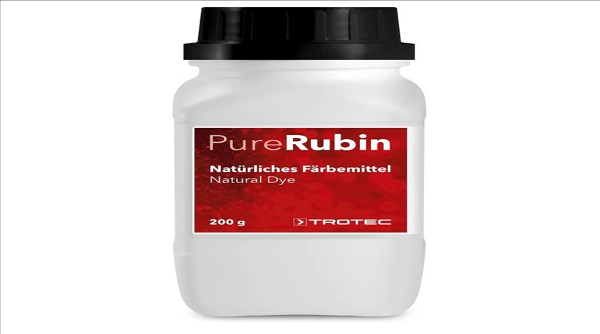 Trotec PureRubin nat&#252;rliches F&#228;rbemittel rot 200g