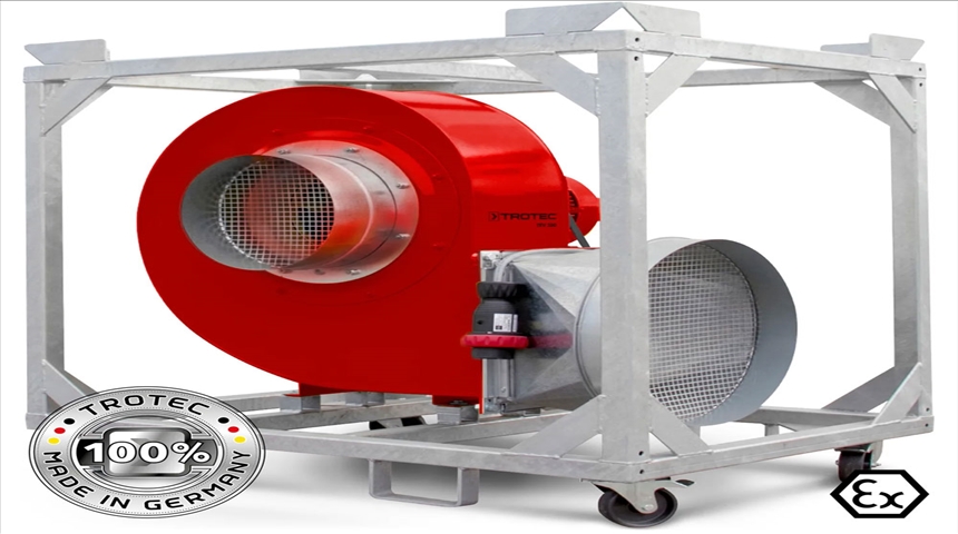 Trotec Radialventilator TFV300ex explosionsgesch&#252;tzt
