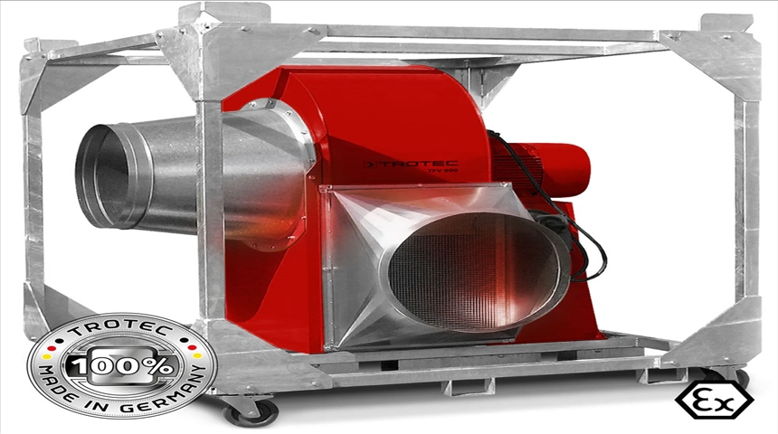 Trotec Radialventilator TFV900 ex gesch&#252;tzt