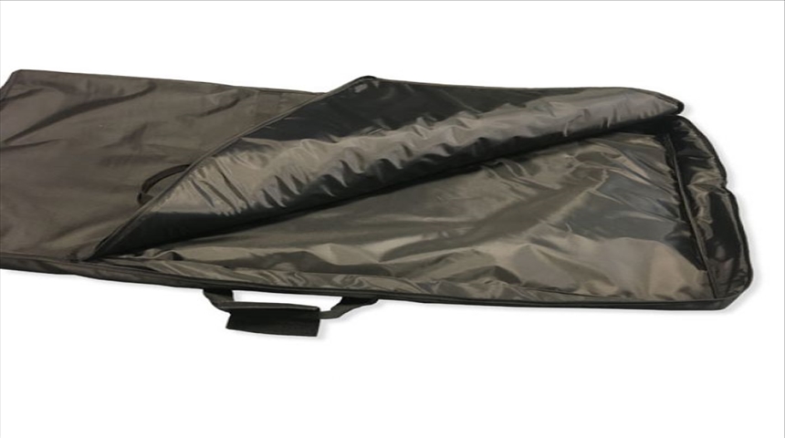 Tragtasche schwarz zu Infrarot-Heizplatten
