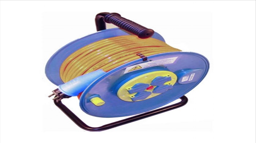 Kabelrolle PUR 230V 1.5 mm&amp;#178; Querschnitt, 20m