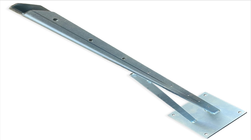 Wandkonsole 100cm gelocht