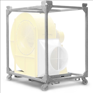 Trotec Radialventilator TFV1200 Rahmengestell - Rollwagen