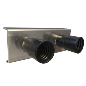 Schlauchadapter zu WDH C20 / FAM200 2 x 38mm