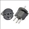 Fixadapter EU CEE7/VII-Schweiz-T12
