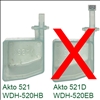 Ersatzschwimmer Akto521 WDH 520HB