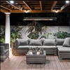 Trotec Infrarot Heizstrahler IR2200 Lounge Decke