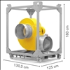 Trotec Radialventilator TFV600 Masse