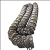 Warmluftschlauch mit L&amp;#246;chern 12m &amp;#216;300mm schwarz