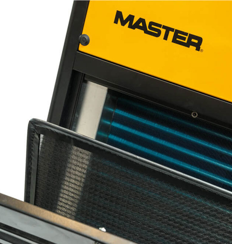 Sehr starker Luftentfeuchter Master DH7160 Luftfilter