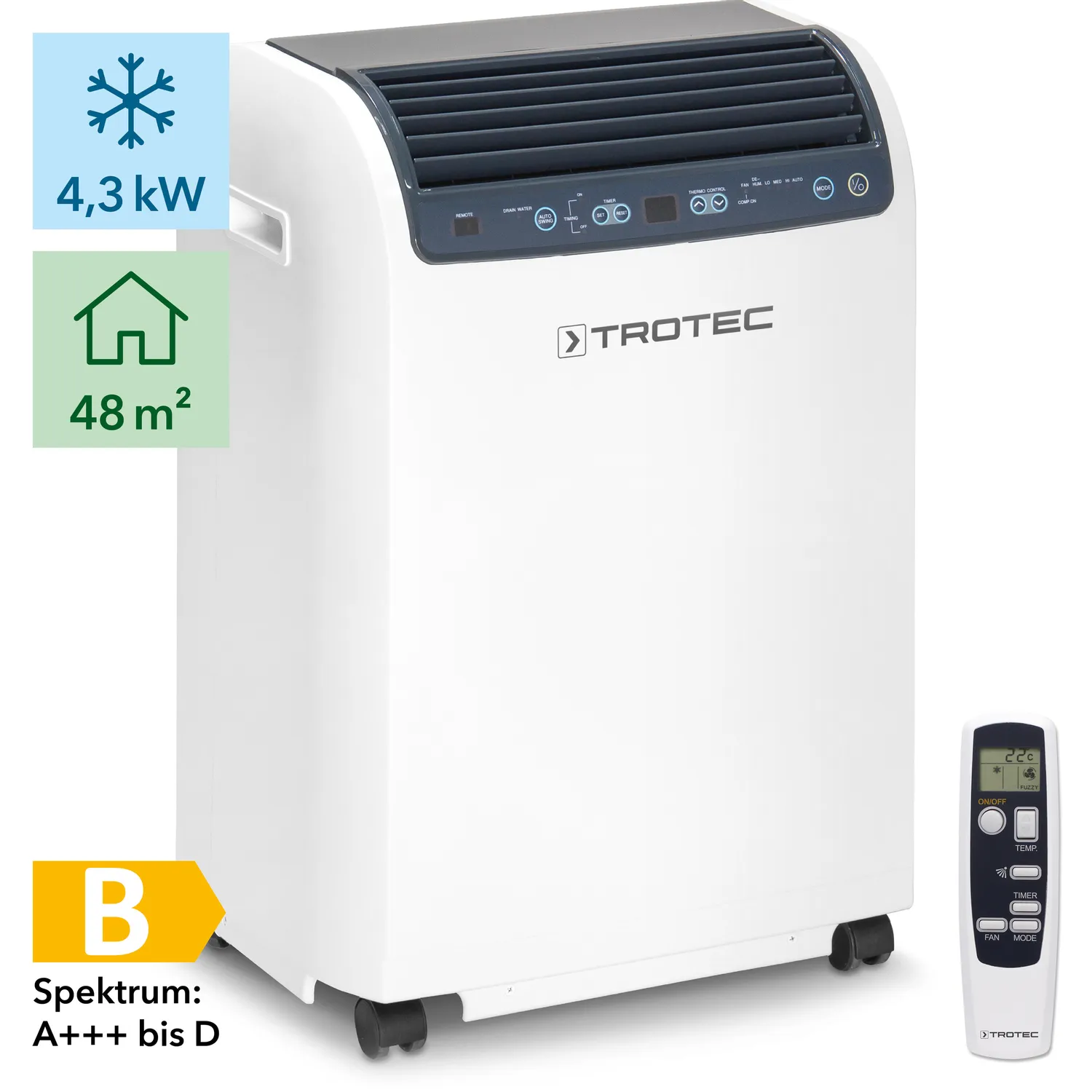 Trotec PAC 4600 mobiles Split-Klimaanlage