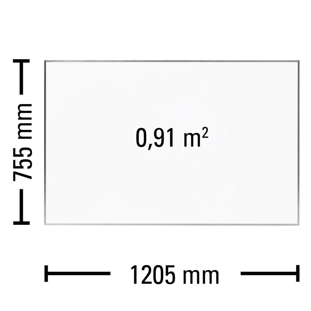 Trotec Infrarot Heizplatte TIH900S Masse