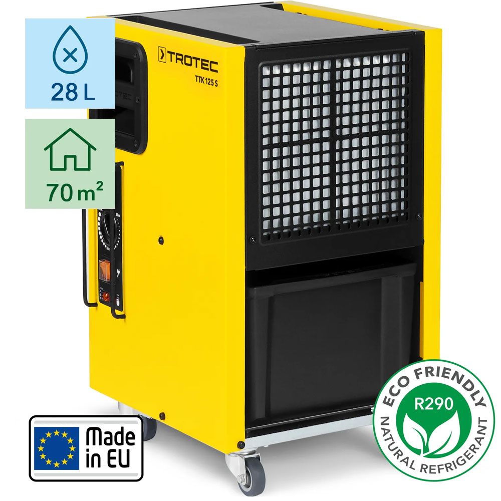 Trotec TTK125S Luftentfeuchter gelbe Profiserie