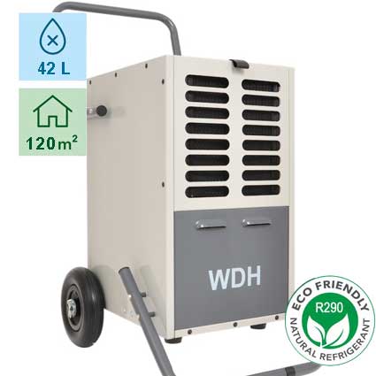 Bautrockner WDH-50B mit Verbrauchszähler (kWh)